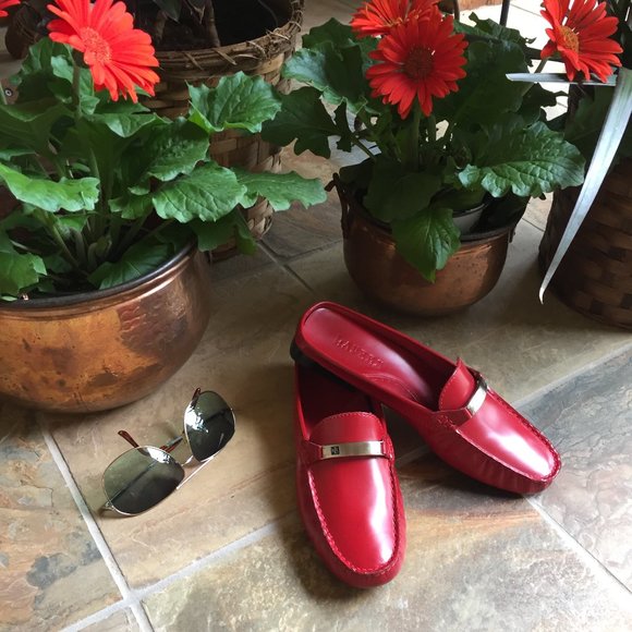 Ralph Lauren Leather Mindy Mule/Slide (NEW) - Picture 4 of 13